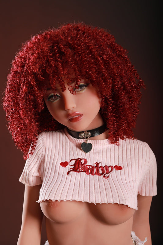 155CM Small Breast Red Hair TPE Sex Doll For Men - Jessica IDATEDOLL