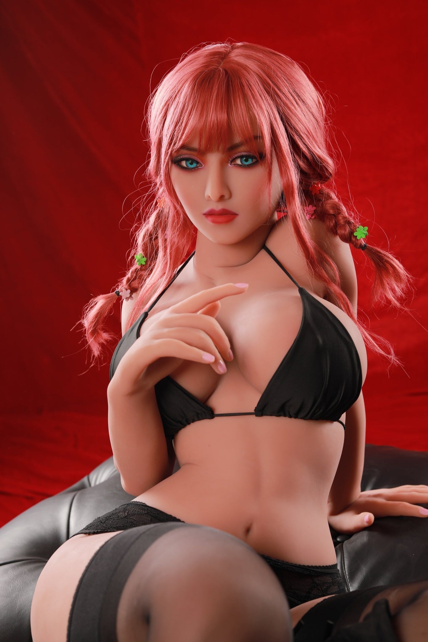 158CM Large Breast Red Hair TPE Love Sex Doll - Harny IDATEDOLL