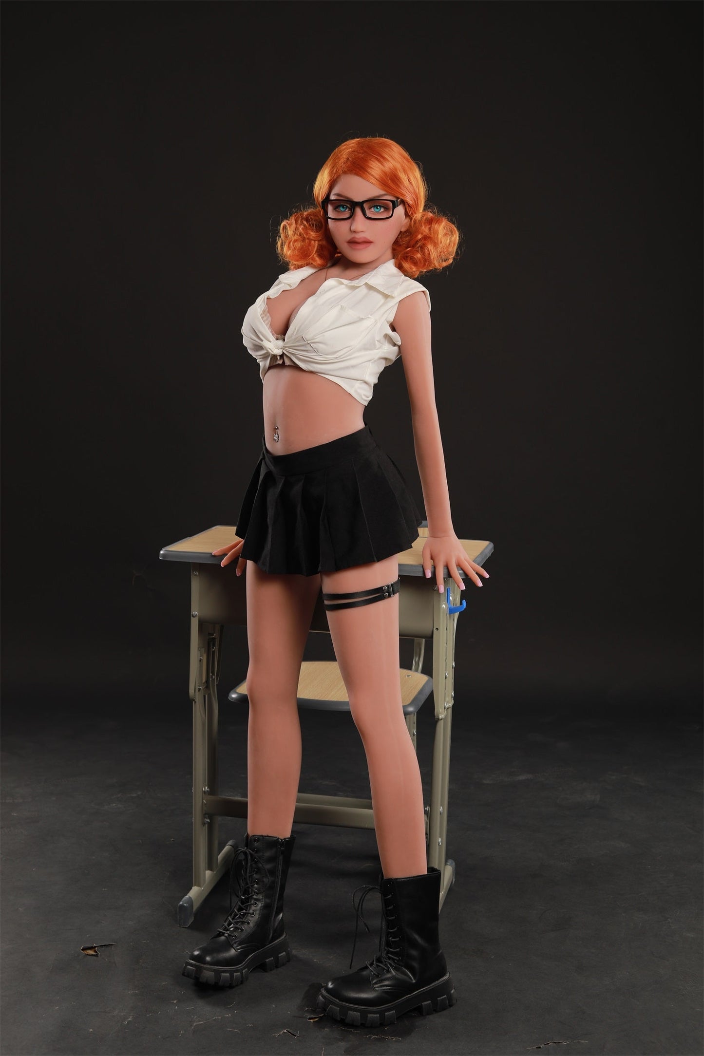 158CM Medium Breast English Teacher TPE Sex Love Doll - Yael IDATEDOLL