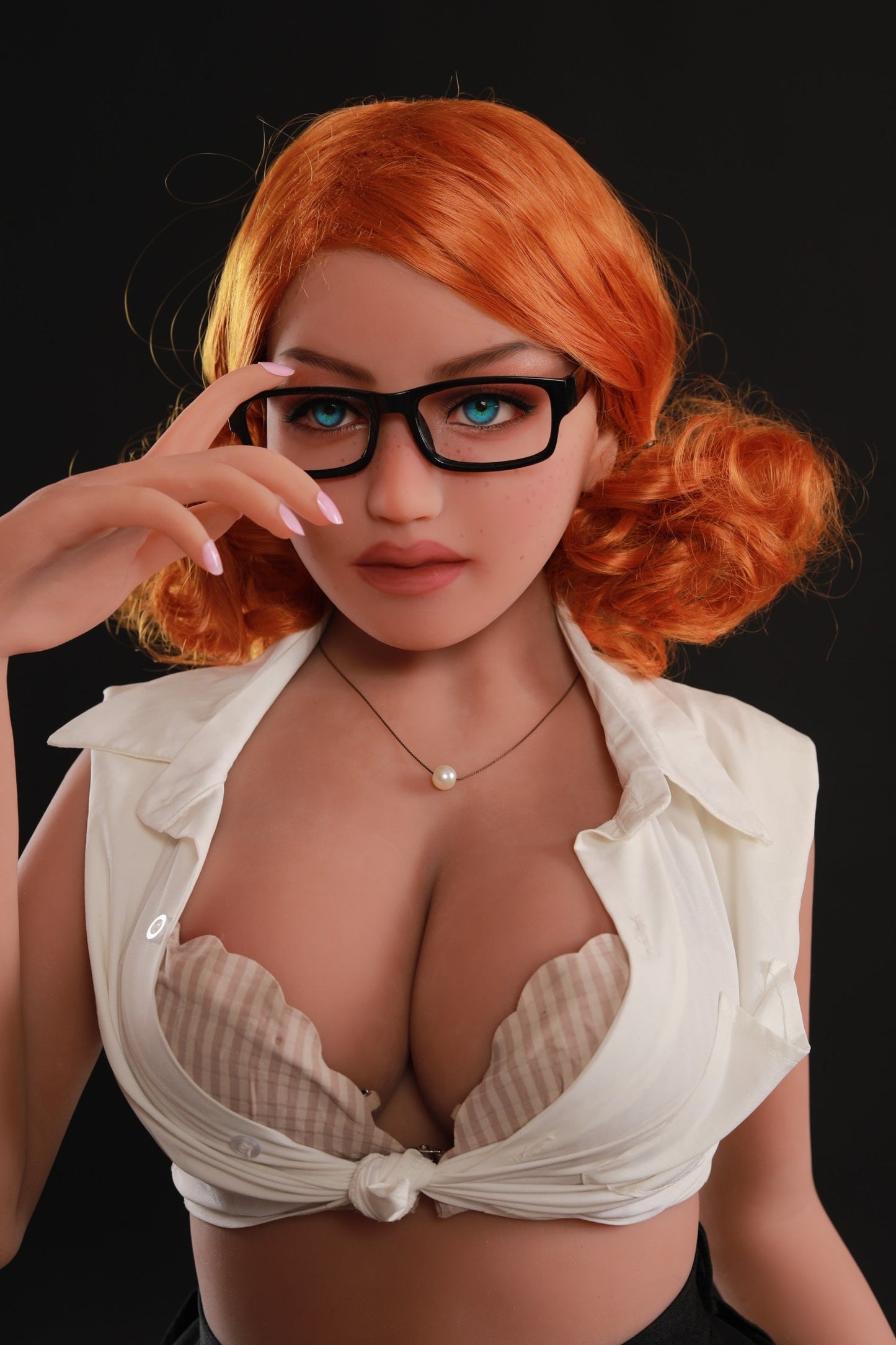 158CM Medium Breast English Teacher TPE Sex Love Doll - Yael IDATEDOLL