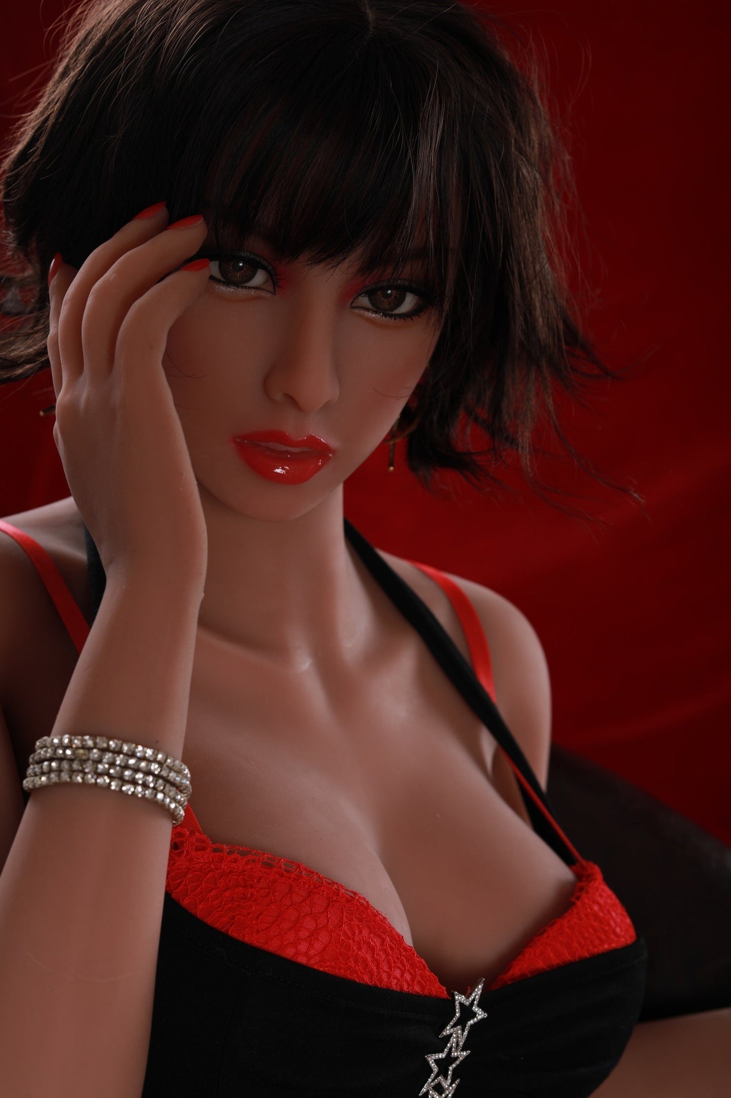 163CM Medium Breast Short Hair Adult Love TPE Sex Doll - Sara IDATEDOLL