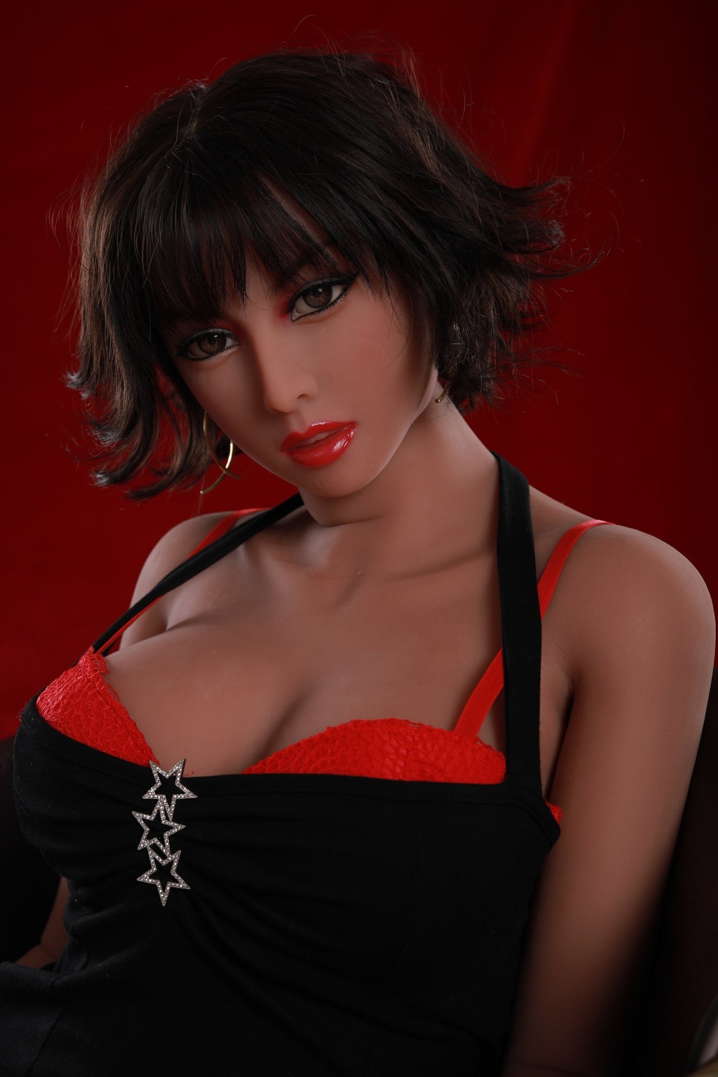 163CM Medium Breast Short Hair Adult Love TPE Sex Doll - Sara IDATEDOLL