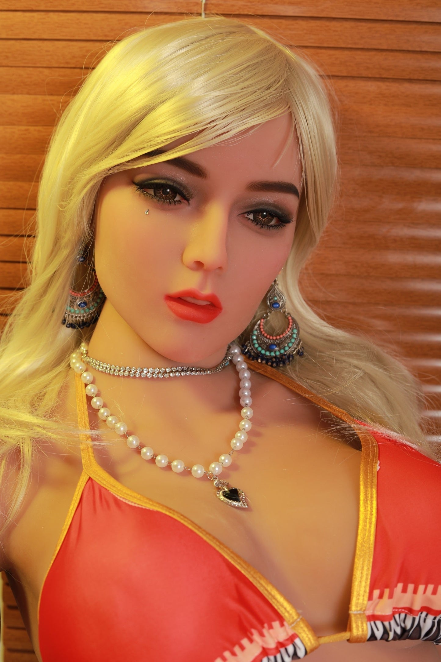 163CM Medium Breast White Hair TPE Sex Doll - Mari IDATEDOLL