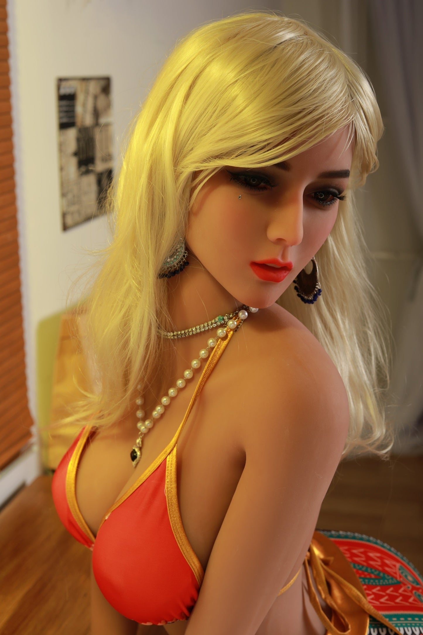163CM Medium Breast White Hair TPE Sex Doll - Mari IDATEDOLL