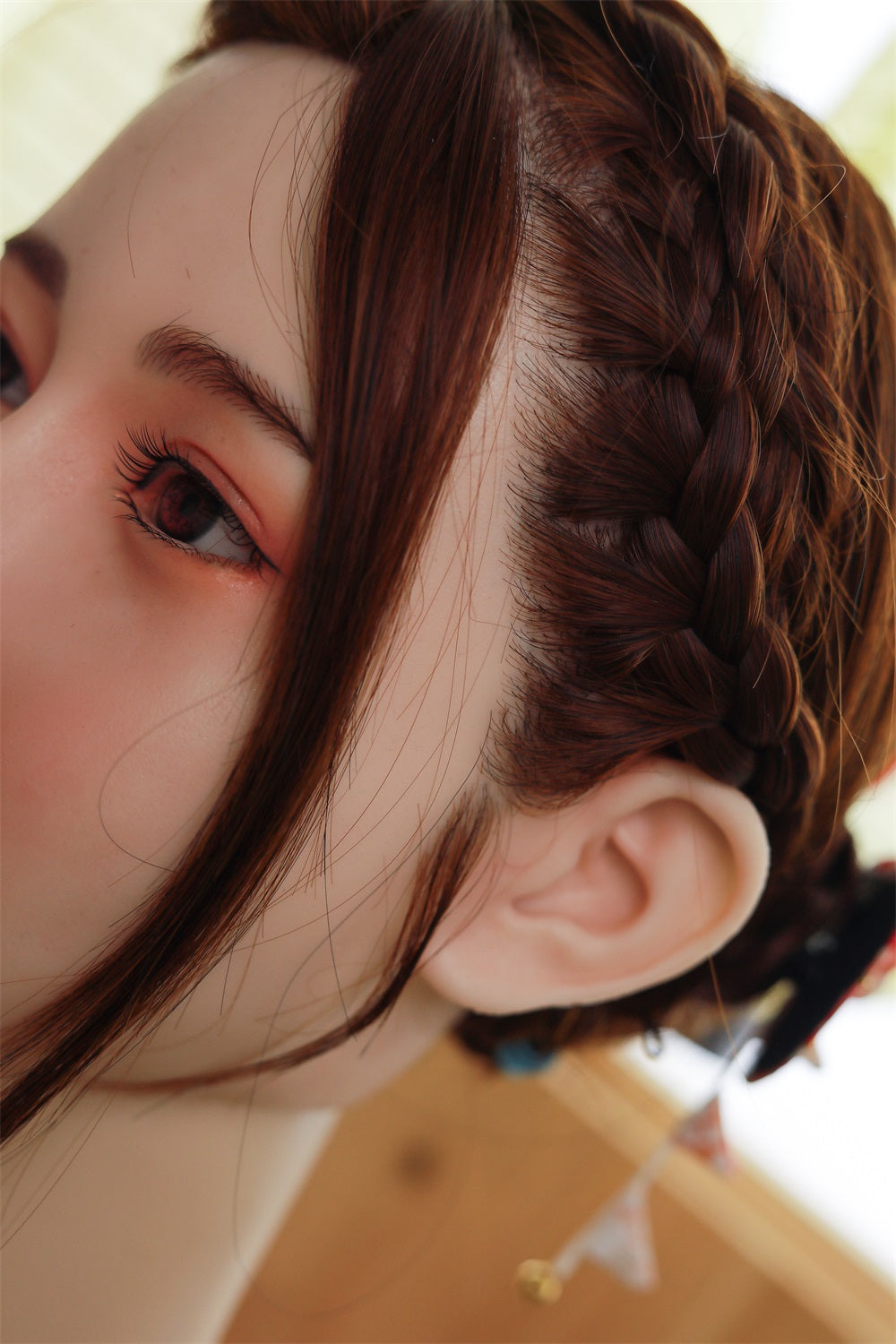 170CM Japanese Big Breast Blonde Silicone Head+ TPE Body Adult Love Sex Doll -Yaji IDATEDOLL
