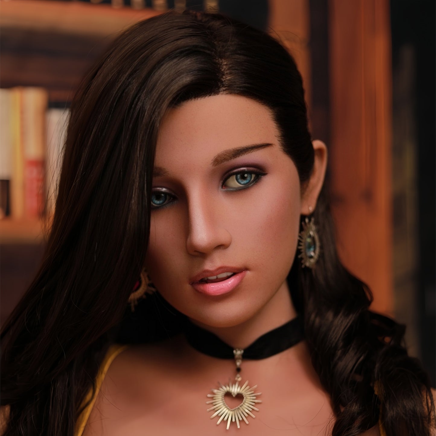 US Stocked  175 Full Silicone Big Tits Light Brown Sex Doll Women's - Avril Lavigne