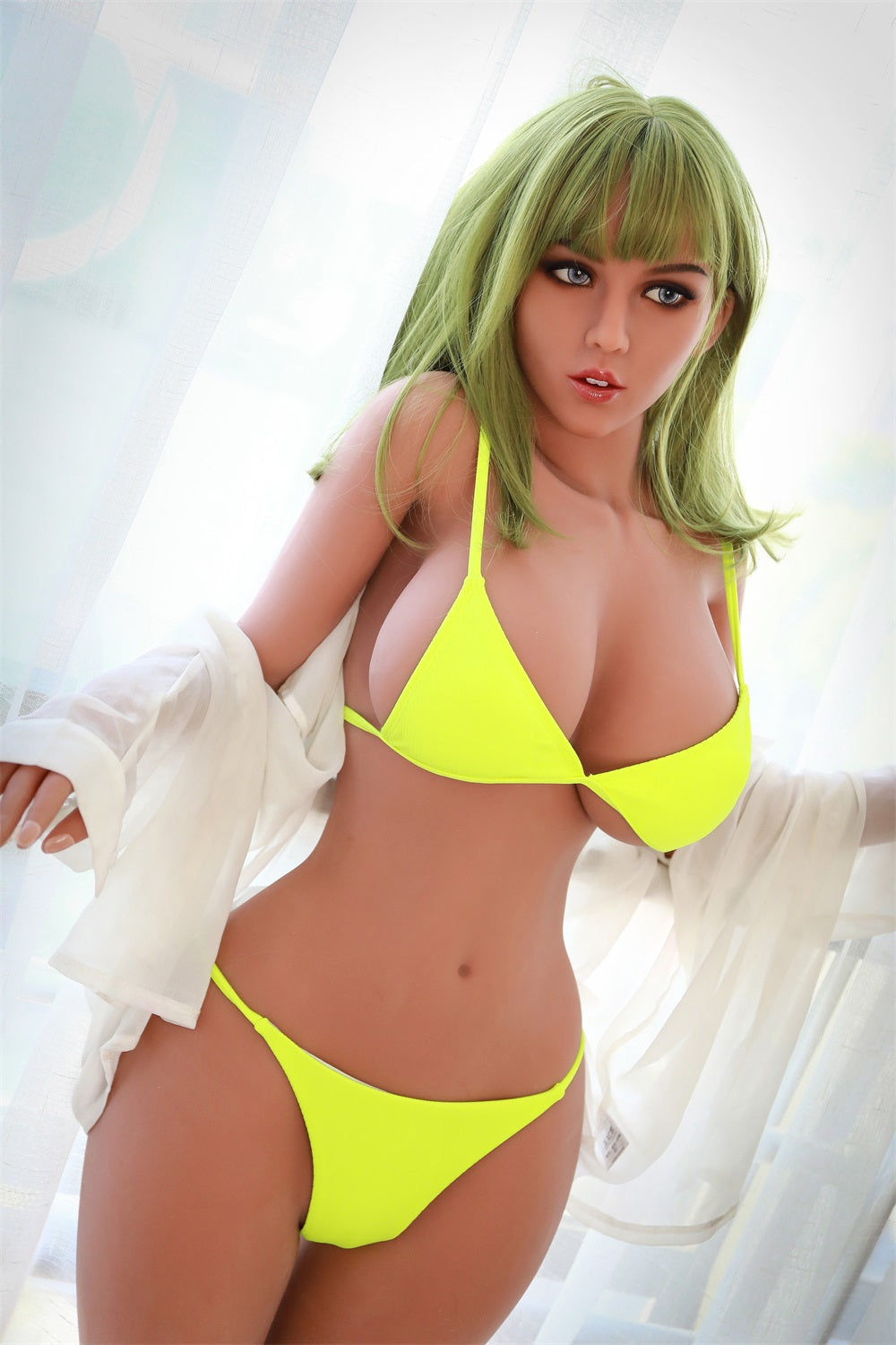 Us Stocked 168cm Light Brown Standing Sex Doll - Lilio