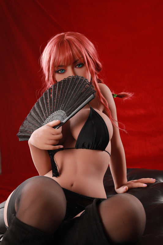 158CM Large Breast Red Hair TPE Love Sex Doll - Harny IDATEDOLL