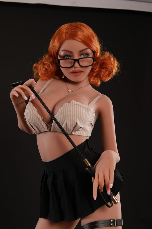 158CM Medium Breast English Teacher TPE Sex Love Doll - Yael IDATEDOLL